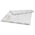 Produktbild: sleepling leichte Sommer Daunendecke Federdecke 135x200 cm, Sommer Bettdecke, Sommerdecke 135 x 200 cm, 20% Daunen 80% Federn, Sommerbettdecke, Downpass, Made in EU, Oeko-Tex, waschbar bis 60 Grad