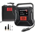 Produktbild: HEYNER® Kompressor mini I Tasche I 12V/120W Druckluft 10 bar/150PSI Digitales Manometer I LED Beleuchtung I elektrische Luftpumpe tragbarer Kompre...