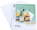 Produktbild: Your Design Weinetiketten: 128 Inkjet-Flaschenetiketten 10x13 cm naturweiß/wischfest (Flaschenetiketten mit Banderole, Etikett, Geschenkpapier)
