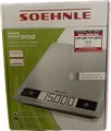 Produktbild: Soehnle Page Profi 200 Digitale Küchenwaage bis 15 kg Edelstahl Silber OVP NEU