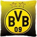 Produktbild: BVB Borussia Dortmund Kissen mit Logo BVB Logo Punkteverlauf Fussball Fanartikel