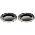 Produktbild: Emaille Teller px-plate-s, 2 Stück schwarz, Ø 22cm