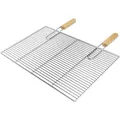 Produktbild: ECD-Germany Grillrost, Silber, Metall, Rechteckig, 40x60 cm, Grills & Outdoor-Küchen, Grillzubehör