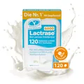 Produktbild: pro natura 6000 – 120 Lactase Tabletten bei Lactose-Intoleranz, für den unbes...