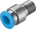 Produktbild: FESTO 153015 - Steckverschraubung, gerade, mit Innensechskant, R1/8 <> Ø 8 mm