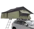 Produktbild: TZIpower Dachzelt Autodachzelt Softcase 2 Größen, bis zu 5 Personen Khaki/Grün Schwarz, Personen: 5