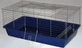 Produktbild: 1,20m Hasenkäfig Meerschweinkäfig blau