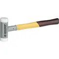 Produktbild: Gedore Rückschlagfreier Schonhammer, Ø 30 mm, Hickorystiel, Austauschbare Polyamid-Köpfe (470 g) (8868230)