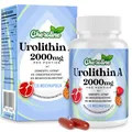 Produktbild: Urolithin A Ergänzung 2000mg - 120 Weichkapseln 60-Tage-Vorrat - Angereichert mit Granatapfel-, Erdbeer- und Walnussextrakten - für Mitochondrien (120 stück (1er Pack))