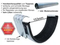 Produktbild: Zink Rinnenverbinder Dachrinnenverbinder Dachrinne Größe 6-tlg./333