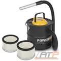Produktbild: ASCHESAUGER 1600W 20L - POWERPLUS POWX3013 + EXTRA ASCHEFILTER Ø 149 x 90 mm