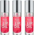 Produktbild: Essence Lipgloss hydra kiss LIP OIL, 3-tlg., mit hochglänzendem Finish