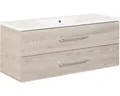 Produktbild: Badmöbel-Set FACKELMANN B.clever 120 cm mit Waschtisch Alaska Esche
