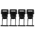 Produktbild: 4-teiliger Bootsablassstopfen Kajak-Wasserlochstopfen Nylon 19 Mm Konischer L...