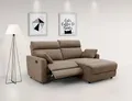 Produktbild: OTTO home Ecksofa JENNA L-Form, 209cm - OTTO. Verlässliche Qualität., manuelle o. elektrische Relaxfunktion, USB A/C, Struktur fein.