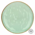 Produktbild: Speiseteller groß Steingut Teller flach Essteller 27cm Concerto Verde Acqua Grün