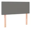 Produktbild: vidaXL Kopfteil Kopfteil Dunkelgrau 90x5x78/88 cm Stoff, (1 St)