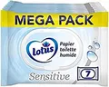 Produktbild: Lotus Feuchtes Toilettenpapier Sensitive - ohne Farb- und Duftstoffe - FSC Fasern 100% natürlichen Ursprungs - 294 Blatt
