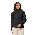 Produktbild: Jack Wolfskin Fleecejacke High Curl (Sherpafleece, warm, atmungsaktiv) schwarz Damen, Größe: L