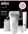 Produktbild: Braun Silk-épil 7 7-441 Epilierer Haarentfernungsgerät Haartrimmer Mini-Rasiere