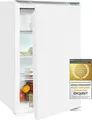 Produktbild: Exquisit Einbaukühlschrank EKS131-4-E-040E | 118 l | 54 cm | LED | Glasablagen | Türanschlag wechselbar | weiß, E (Spektrum A bis G)