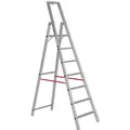 Produktbild: Euroline 22577 Stufenstehleiter mit Sicherheitsbrücke 7 Stufen