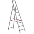 Produktbild: Euroline 22577 Stufenstehleiter mit Sicherheitsbrücke 7 Stufen