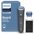 Produktbild: Philips Bartschneider 3000er-Serie – selbstschärfende Klingen mit abgerundeten Spitzen, 20 Längeneinstellungen, Lift&Trim-Kamm, 100% wasserdicht, Akkuanzeige, USB-Ladegerät, Modell BT3619/15