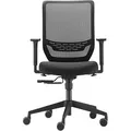 Produktbild: Trendoffice by Dauphin Bürostuhl to-sync work mesh, 9242SY1FVKGS Stoff schwarz, Gestell schwarz