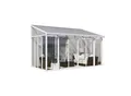 Produktbild: Palram - Canopia SanRemo Wintergarten, weiß in cm H 285-310 cm x B 295 cm x T 430 cm