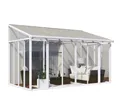 Produktbild: Palram - Canopia Wintergarten Sanremo, BxT: 425x277 cm, (1-St), 100 % UV-Schutz, 90 % Lichtdurchlässigkeit, LxBxH 277x425x310cm