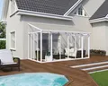 Produktbild: Palram-Canopia Kaltwintergarten San Remo 3x4.25 Terrassenüberdachung Weiss