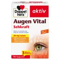 Produktbild: Augen Kapseln Doppelherz 90 Stück Lutein Zeaxanthin Vitamin A Zink Sehkraft