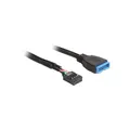 Produktbild: Delock Internes USB-Kabel - 9-poliger USB-Header (W)