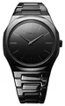Produktbild: D1 Milano Ultradünnes Schwarzes Spiegelzifferblatt (38 Mm) / Schwarzes UTBU09