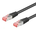 Produktbild: ASSMANN DIGITUS Professional CAT 6 S-FTP Patchkabel, Cu, 3 m, Schwarz
