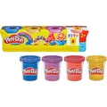 Produktbild: Play-Doh Knete G17375X0 Metallicfarben, ab 2 Jahren, farbig sortiert, 4 Dosen je 85g