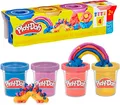 Produktbild: Play-Doh Schimmerglanzknete 4erPack Kreativ Knetset Kinder Fantasie Set Spiel