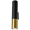 Produktbild: Sollux SL.0950 Wandleuchte LOOPEZ schwarz/Gold