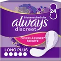 Produktbild: Always Discreet Inkontinenz Slipeinlagen Long Plus 24 Stück Geruchs Nässe Schutz
