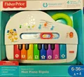 Produktbild: Fisher-Price GFK11  mein Keyboard Französische Sprachversion ABC, KUH, Musik