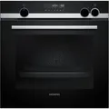Produktbild: HR578GFS7F IQ500, Backofen schwarz/edelstahl, 60 cm, Home Connect