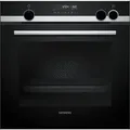 Produktbild: Siemens iQ500, Einbau-Backofen mit Dampfunterstützung, 60 x 60 cm, Edelstahl HR578GFS7F