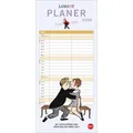 Produktbild: Heye Familienplaner 21899, Loriot Planer für zwei, Jahr 2026, 1 Monat auf 1 Seite, mit 2 Spalten, 16 x 35cm