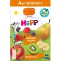 Produktbild: HiPP Quetschbeutel Mixpack Lieblingsfrüchte (ab 1 Jahr) 4 x 100 g