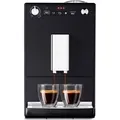 Produktbild: Melitta Caffeo Solo E950 slim vollautomatische Kaffeemaschine mit Vorbrühfunktion, 15 bar Druck, LED-Display, höhenverstellbarer Kaffeespender, ausnehmbarer Brühgruppe