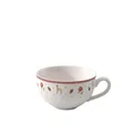 Produktbild: Villeroy & Boch Toy's Delight Milchkaffeetasse, 300 ml, Premium Porzellan, Weiß/Rot