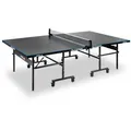 Produktbild: Joola Tischtennisplatte J200A, 6 mm Platte, mit Netz, Outdoor, 274 x 152,5 x 76 cm, schwarz, rollbar und klappbar