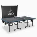 Produktbild: JOOLA Outdoor Tischtennisplatte J200A inkl. Abdeckhülle - Profi Tischtennistisch 6 MM Aluminium-Verbundoberfläche Wetterfest - Klappbares Untergestell