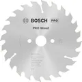 Produktbild: Bosch Professional Kreissägeblatt Optiline Wood (für Holz, 150 x 20 x 2,4 mm, 24 Zähne, Zubehör Kreissäge), Grau